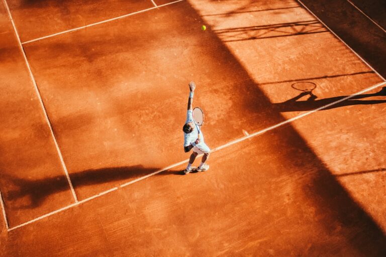 Tenista en una cancha; imagen ilustrativa, no muestra la final del US Open